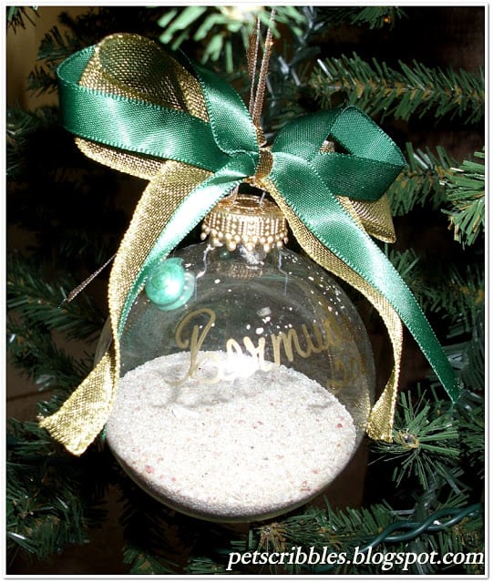 Meaningful Christmas Ornaments: childhood memories | The Shed by Pet Scribbles