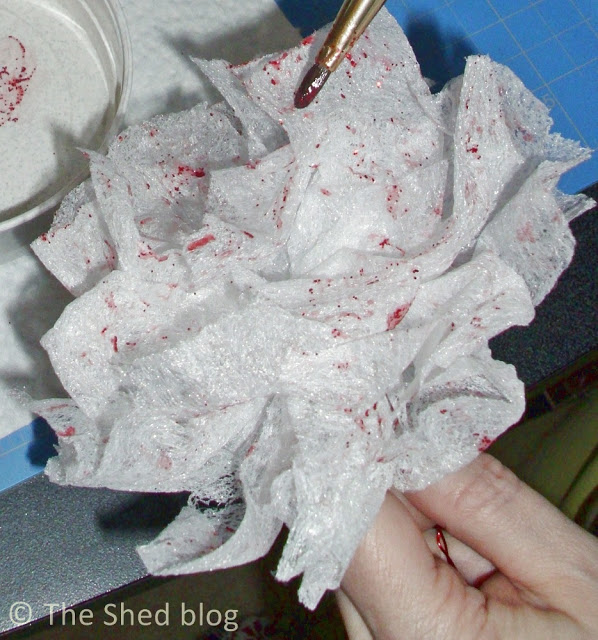 Valentine Dryer Sheet Flowers DIY | Pet Scribbles