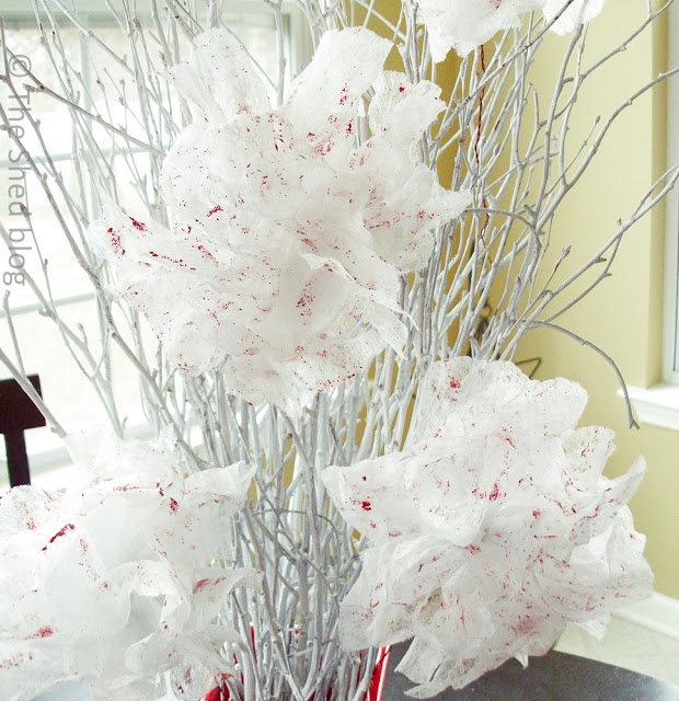 Valentine Dryer Sheet Flowers DIY | Pet Scribbles