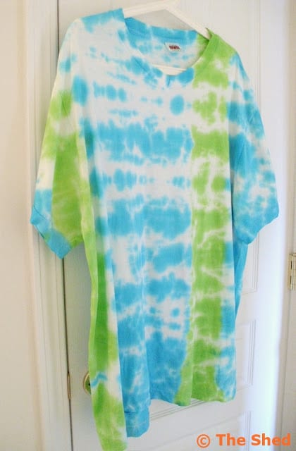 Men's Tie Dyed T-Shirt - how to make your own!