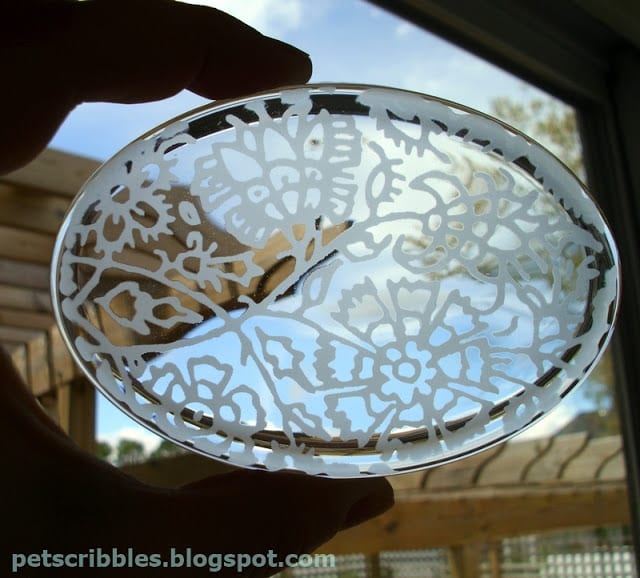 Tutorial for Etched Glass Paperweight