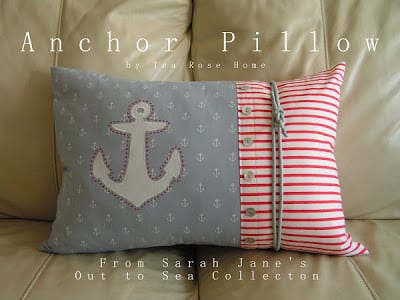 DIY Anchor Pillow