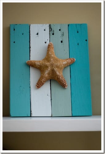 Starfish Pallet Art