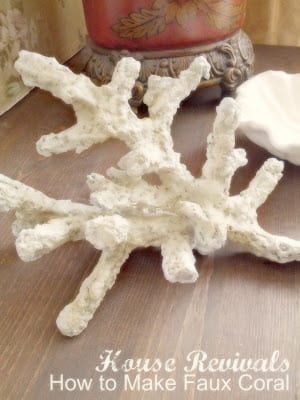 faux sea coral craft