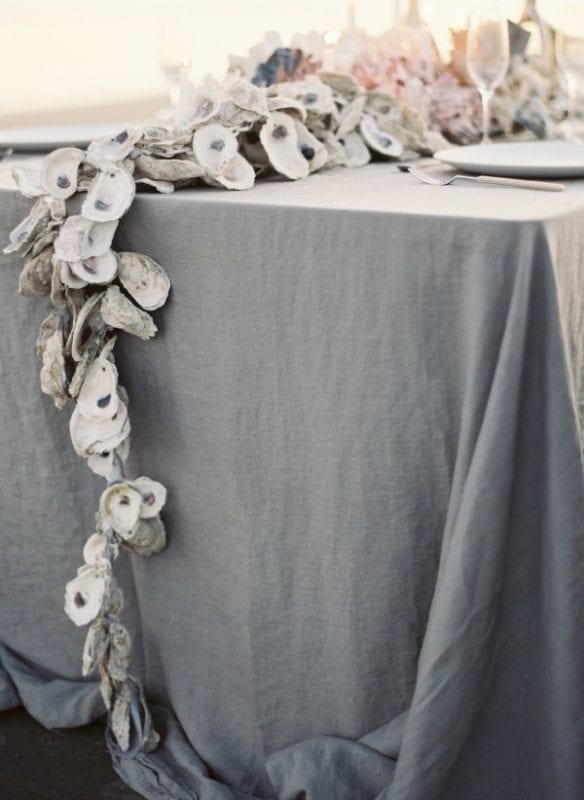 oyster shell garland