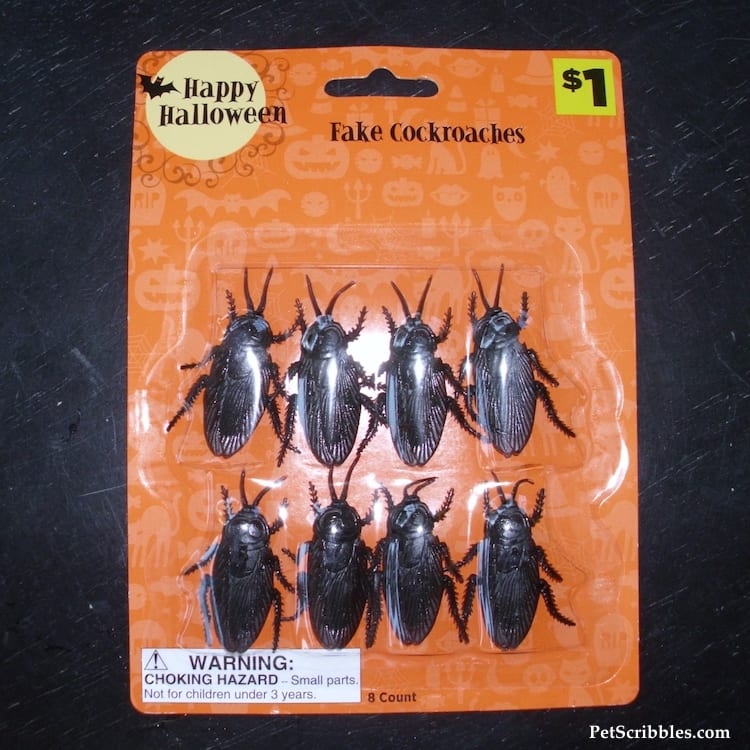 plastic cockroaches