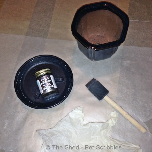 How to use Martha Stewart Crafts Liquid Gilding in Silver