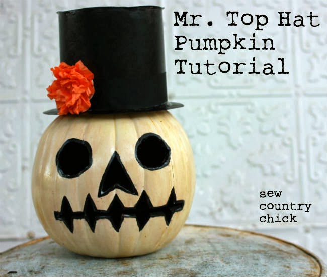 Mr. Top Hat Pumpkin