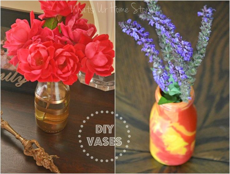 DIY Vases from Old Bottles - What's Ur Home Story