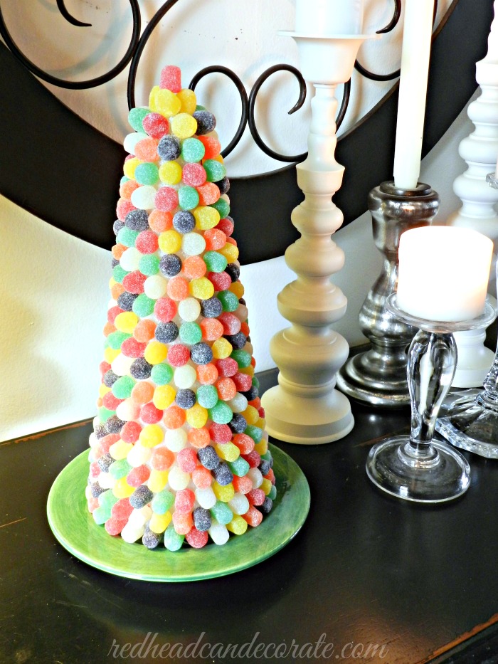 DIY Gumdrop Tree by Redhead Can Decorate