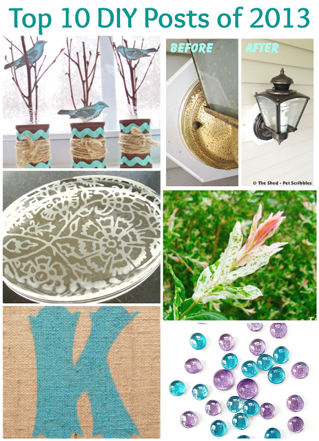 Top 10 craft, DIY and gardening posts of 2013 | Pet Scribbles