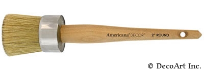 DecoArt Americana Decor 2" Round Waxing Brush