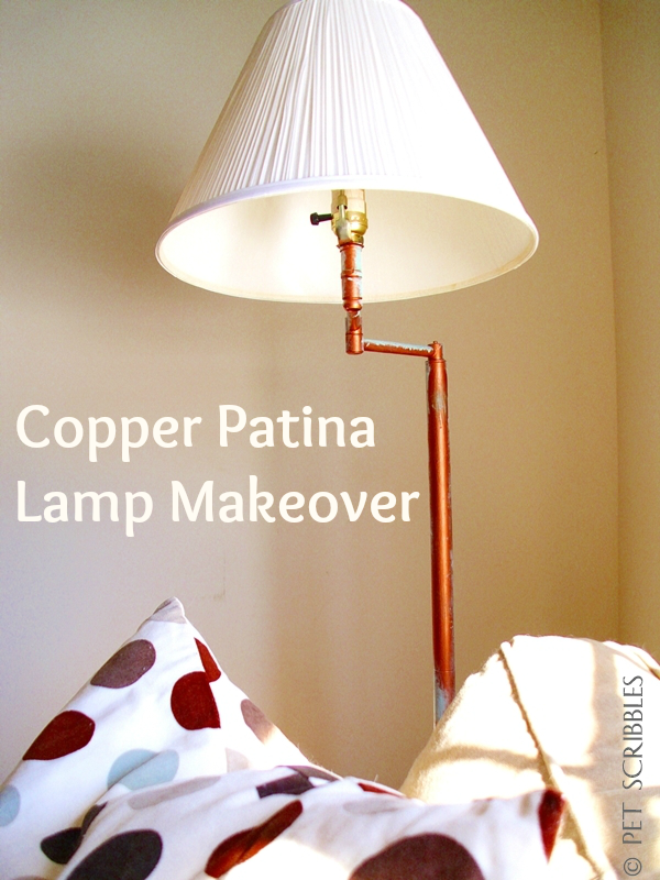 Copper Patina Lamp Makeover: a thrift store lamp gets gorgeous with copper and patina finish! Copper Patina Lamp Makeover: a thrift store lamp gets gorgeous with copper and patina finish!