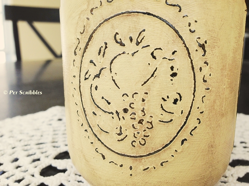 Distressed Mason Jar Vase and Distressed Luminary Tutorials