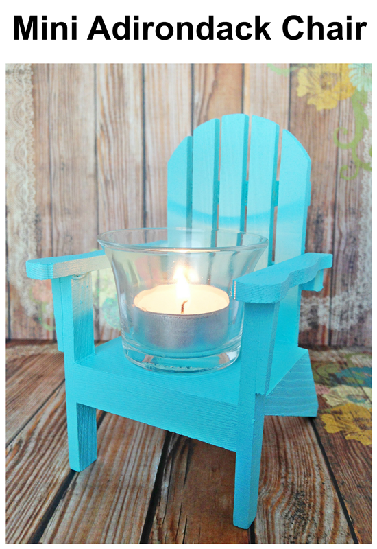 Mini Adirondack Chairs: two ideas for your nautical decor ...