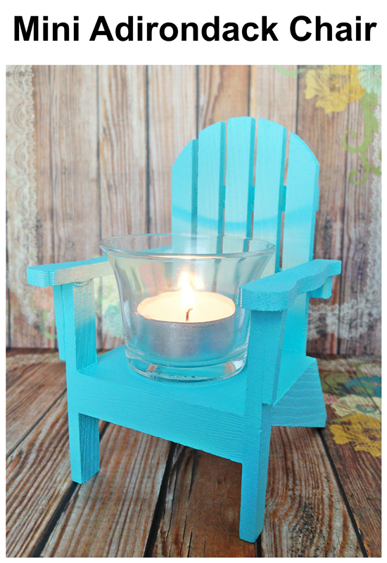 mini adirondack chairs: two ideas for your nautical decor