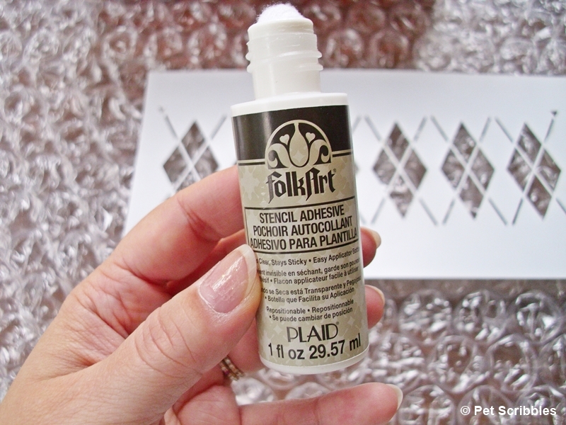 FolkArt Stencil Adhesive