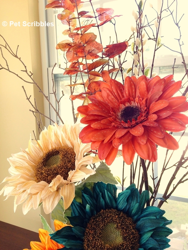 DIY Fall Floral Arrangement - Pet Scribbles
