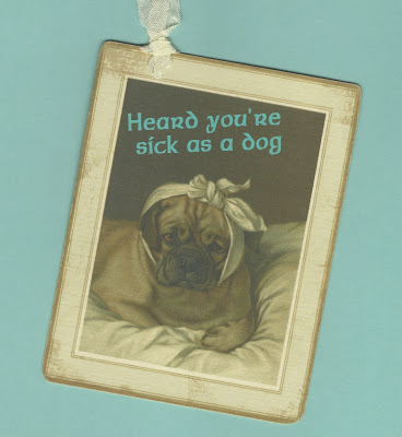 Etsy Sick As A Dog Tag by Pet Scribbles