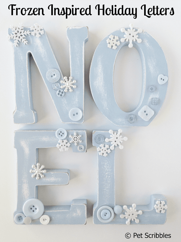 Frozen Inspired Holiday Letters