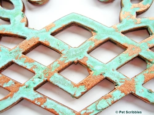 copper patina DIY