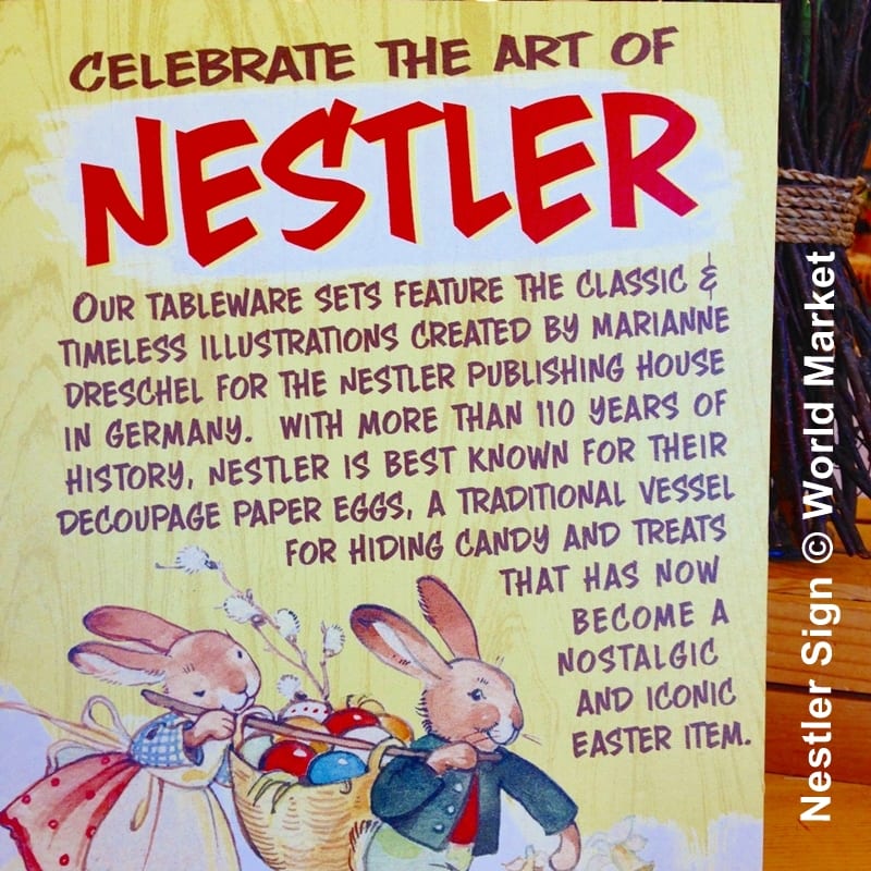 Nestler Sign from World Market