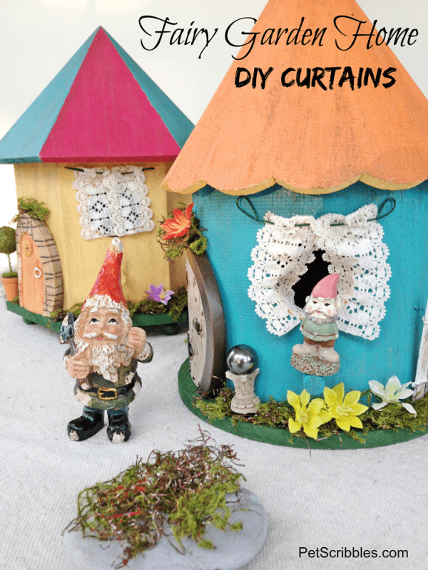 Fairy Garden Home Curtains DIY