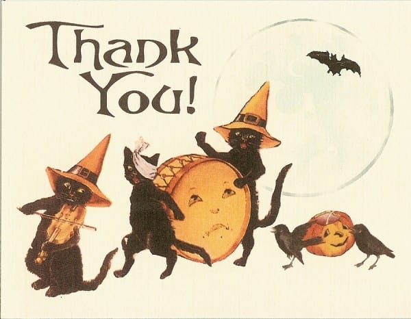 Jen_Halloween Wedding ThankYou cards