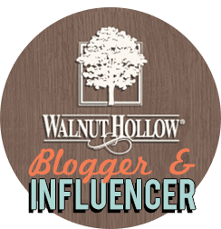Walnut Hollow Blogger and Influencer Badge