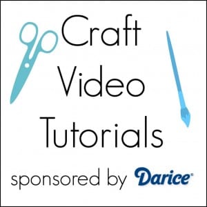 Craft Video Tutorials sponsored by Darice