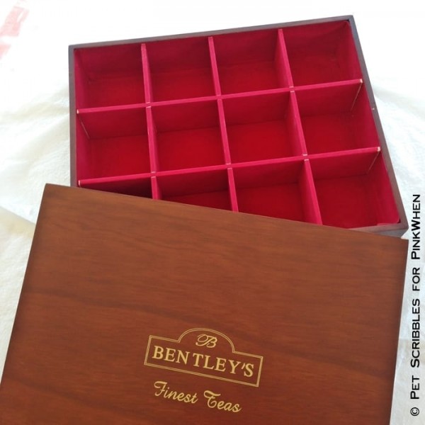 Emty Tea Box French Shabby Box (from an empty tea box) - Garden Sanity by Pet Scribbles