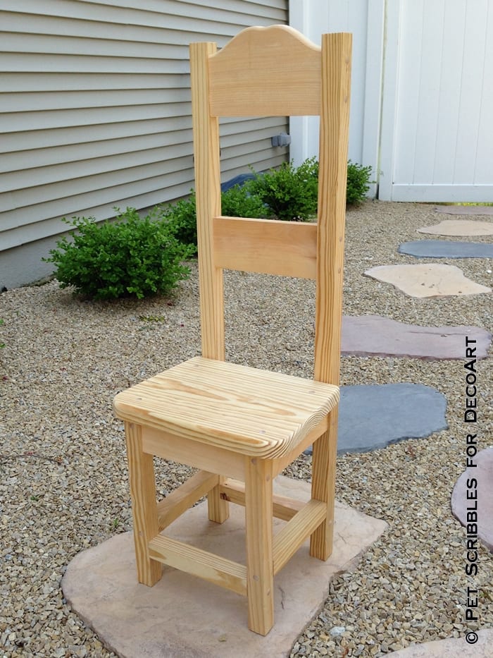 Home Depot Decorative High Back Chair