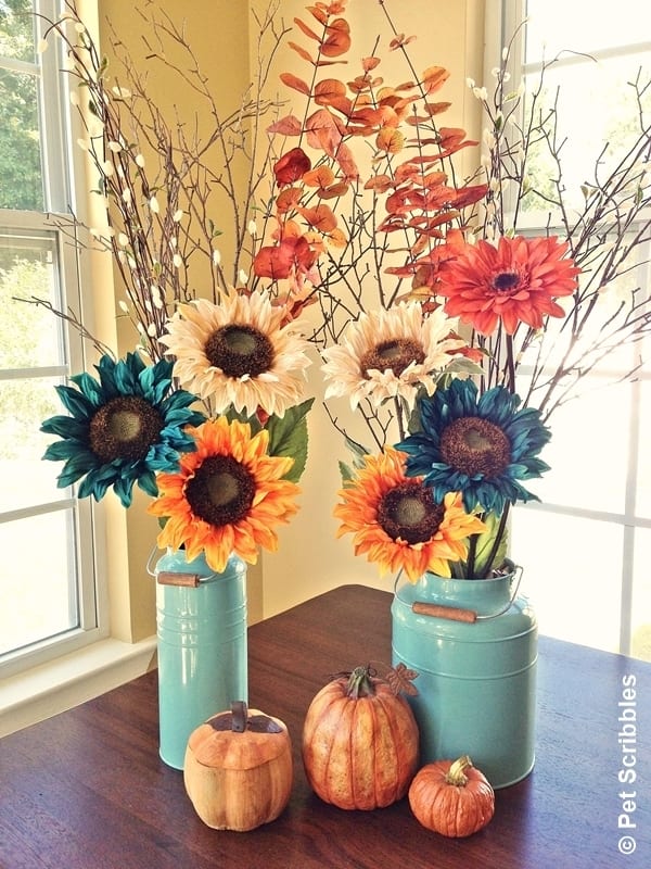 How to update your Fall floral arrangements with just a few new stems this year!