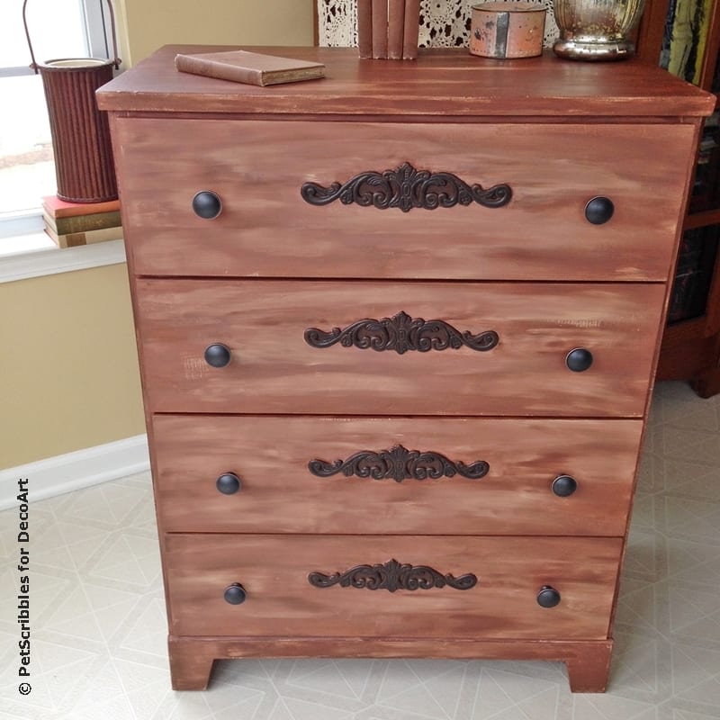 How to: Charming Rustic Dresser Makeover