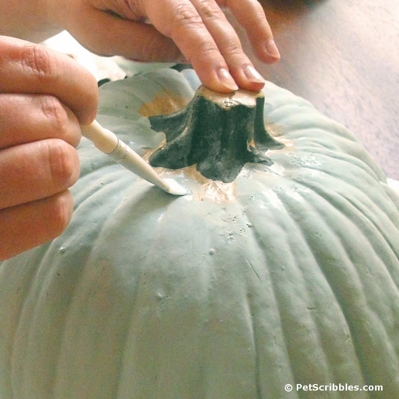 How to make a pretty pumpkin with layered embellishments