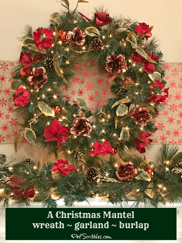 My Christmas Wreath and Garland: elegant, festive, magical!