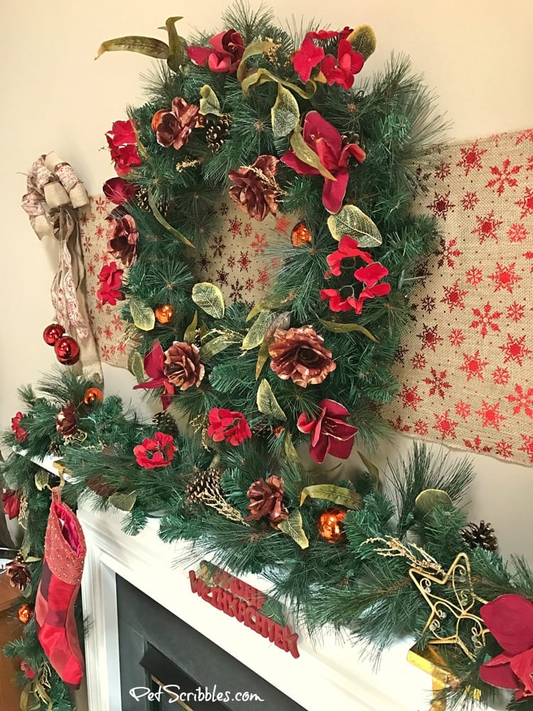 My Christmas Wreath and Garland: elegant, festive, magical!