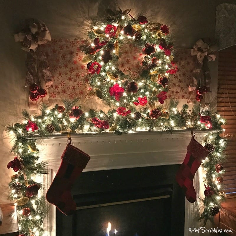 My Christmas Wreath and Garland: elegant, festive, magical!