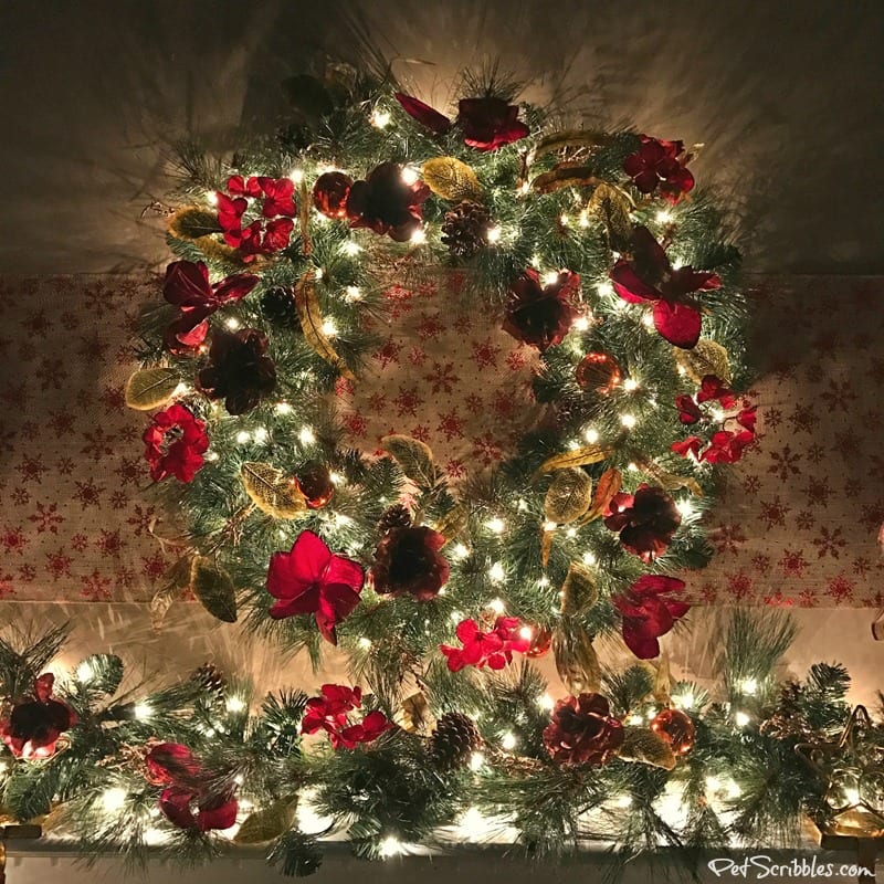 My Christmas Wreath and Garland: elegant, festive, magical!