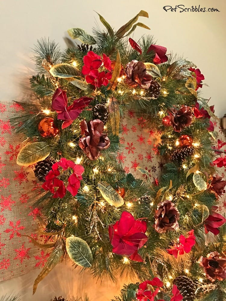 My Christmas Wreath and Garland: elegant, festive, magical!