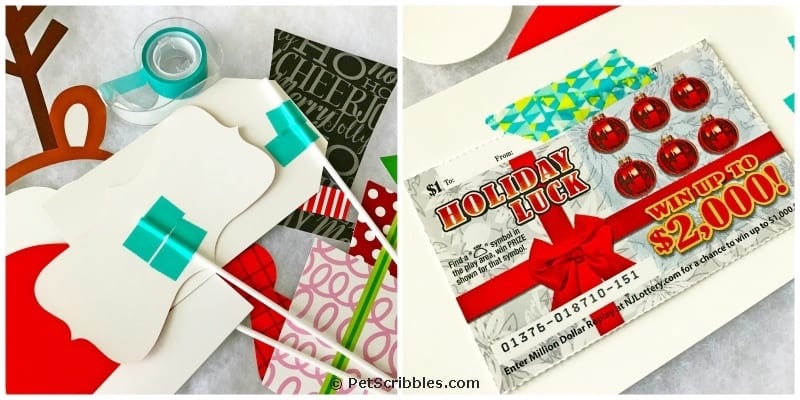 Fast and easy DIYs to creatively gift lottery tickets!