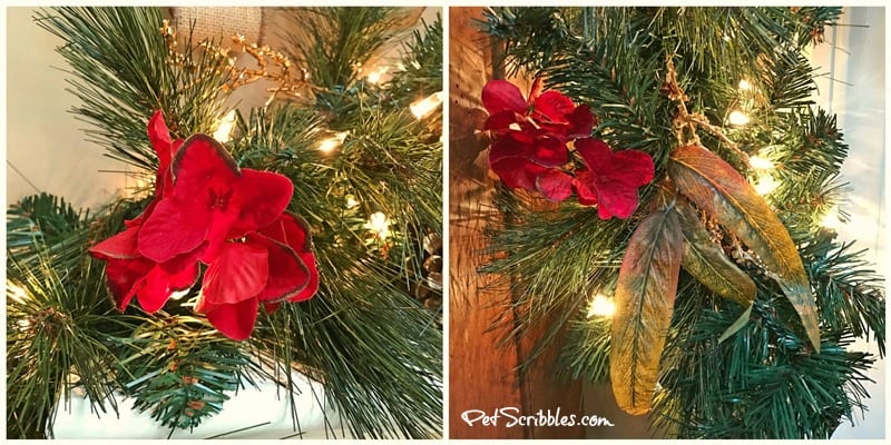 My Christmas Wreath and Garland: elegant, festive, magical!