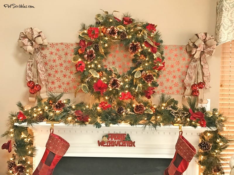 My Christmas Wreath and Garland: elegant, festive, magical!