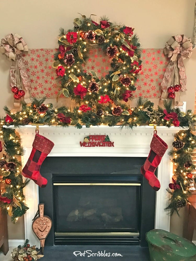 My Christmas Wreath and Garland: elegant, festive, magical!