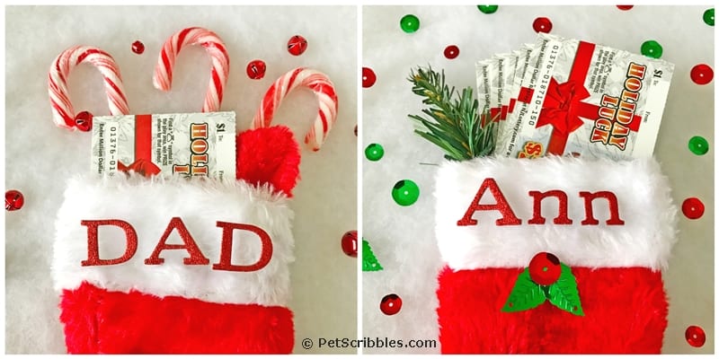 DIY Rustic Holiday Card Holder with New Jersey Lottery Holiday Games -  Engineer Mommy