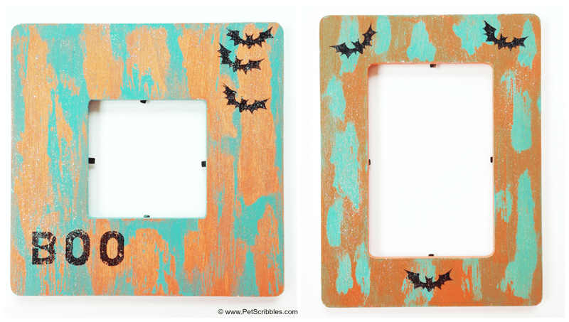 Halloween picture frames
