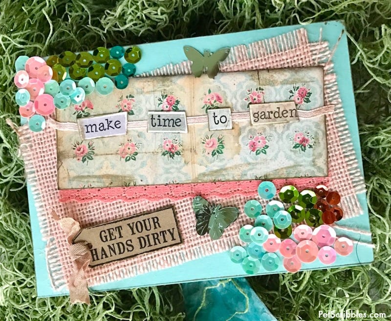 DIY Handmade Card: Time to Garden