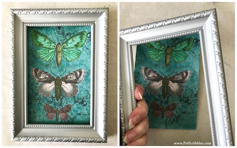 How to make a faux moss frame (with a kit!)