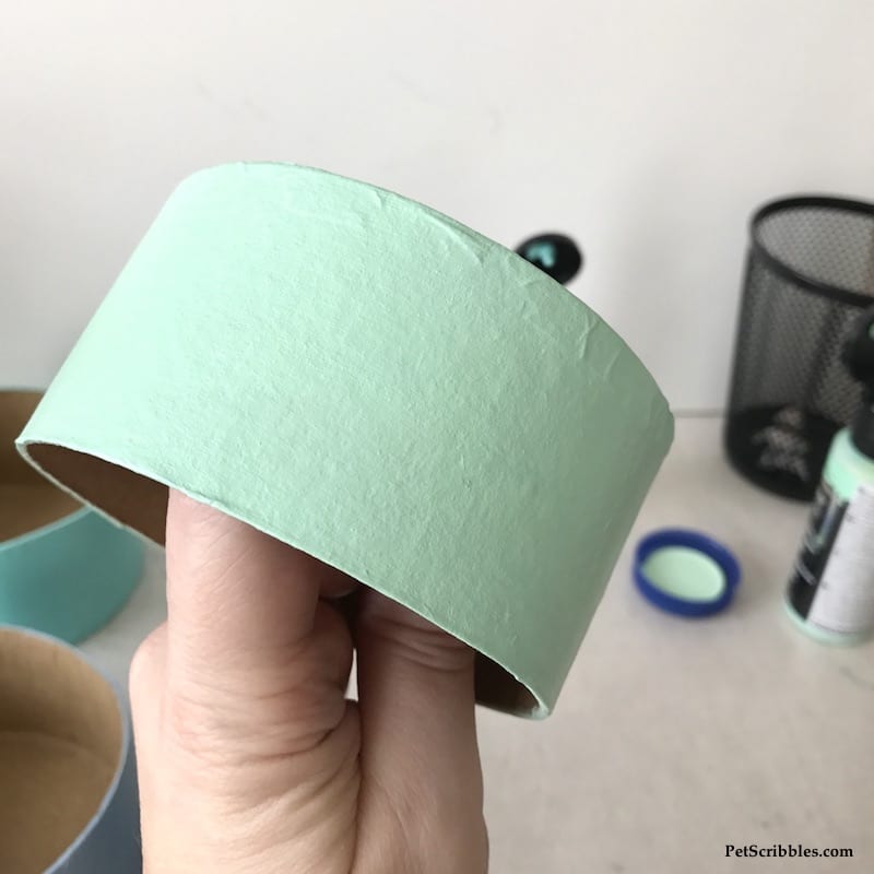 The best way to quickly paint paper maché boxes!