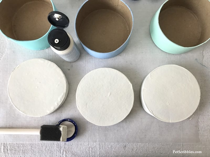 How to Paint Paper Maché Boxes: 4 examples! - Garden Sanity by Pet